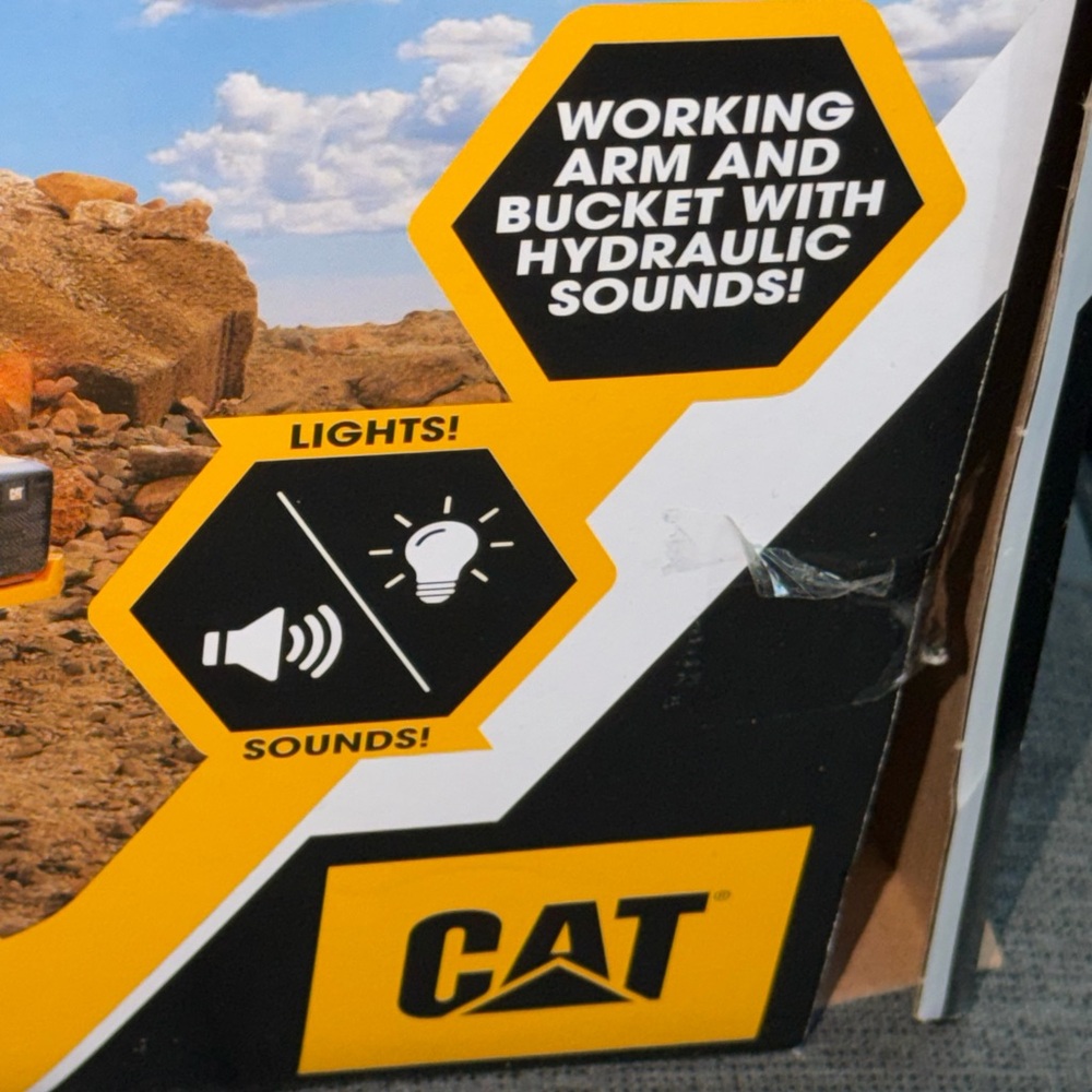 CAT Caterpillar Power Haulers Excavator Construction Vehicle Toy Brand New Boxed - Picture 8 of 9